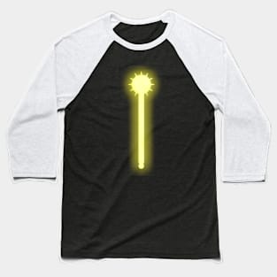 Spiritual Weapon (Yellow Morningstar) Baseball T-Shirt